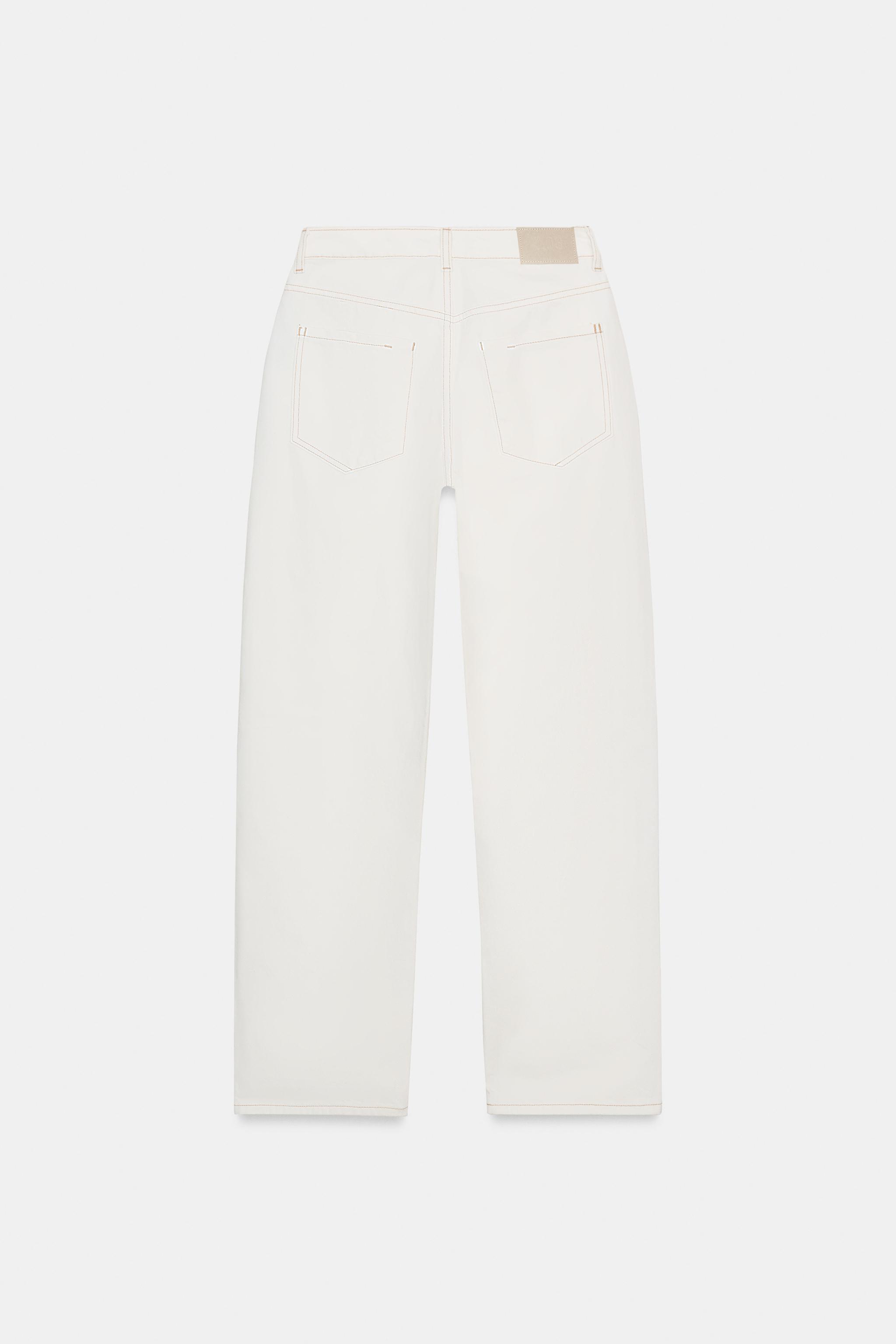 JEAN Z1975 DROIT TAILLE HAUTE LONG